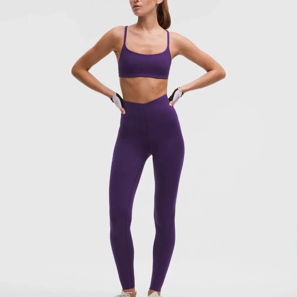 💜 NWT/ Lululemon 🍋 Glow Up Super High Rise Tight 28” - Picture 2 of 6